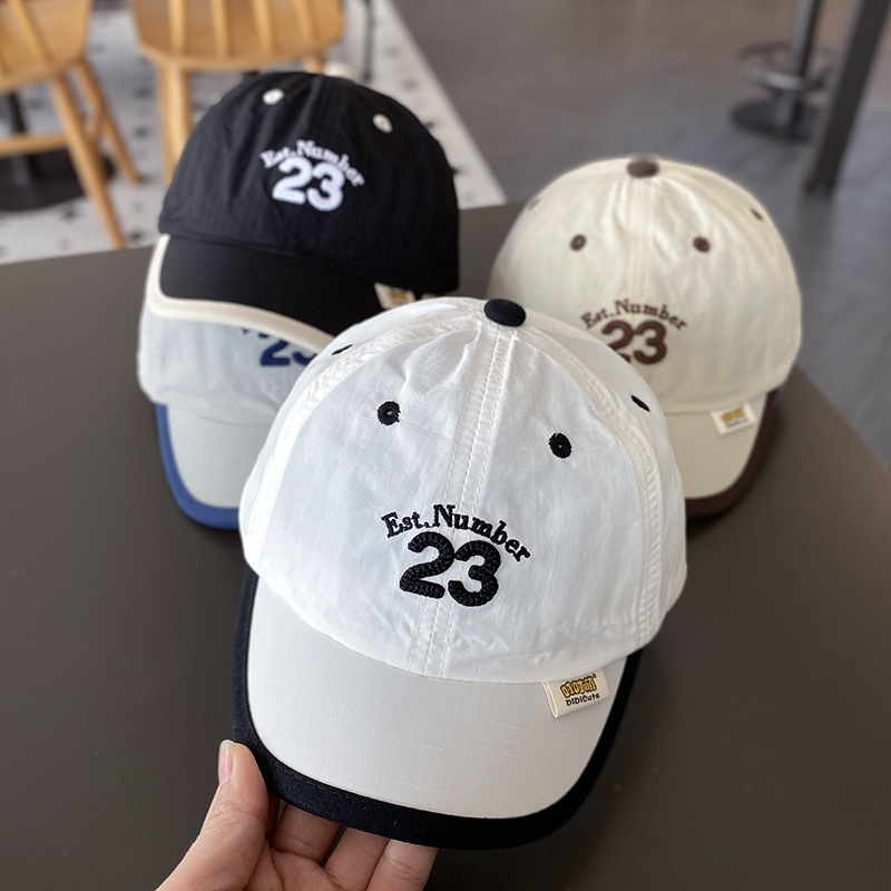 Sombrero de bebé verano delgado para niños gorras de béisbol con lengua de pato tesoro para hombre, secado rápido, sombra de verano, sol, sol, verano para niños