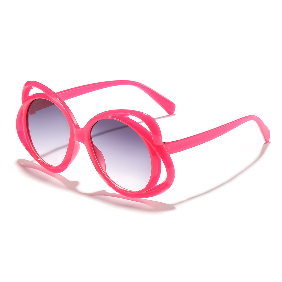 Nuevo estilo para niños, Europa, América, Y2K, nuevo diseño, personalidad, marco de mariposa hueca, gafas de sol, gafas de sol esenciales