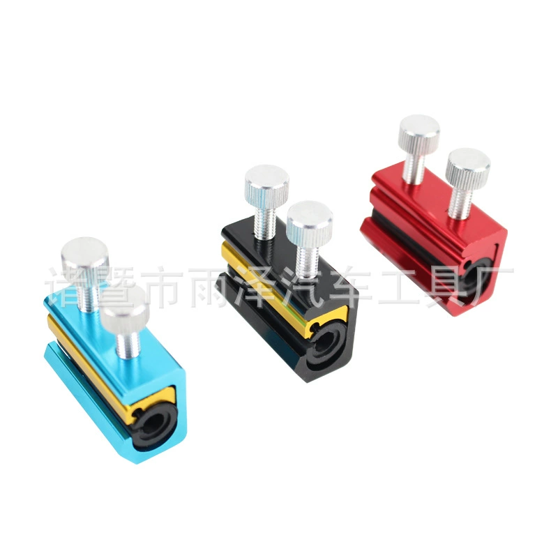 Мотоцикл дроссельная заслонка провода заправка Cable Oiler Luber Двойная головка масляный зажим смазка