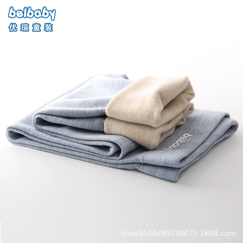 belbaby осенняя бархатная детская лодыжка, термобельё, брюки, детская одежда, увеличенная толщина, для подростков