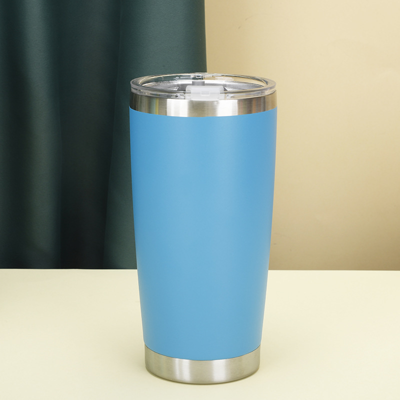 Comercio exterior de gran capacidad taza de helado cerveza taza de café de acero inoxidable doble 20oz taza de coche 304 taza de agua del coche