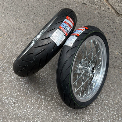 Suitable for Qiu Long Ji Motorcycle wheel hub - front-tire-11070-17-rear-tire-14070-17
