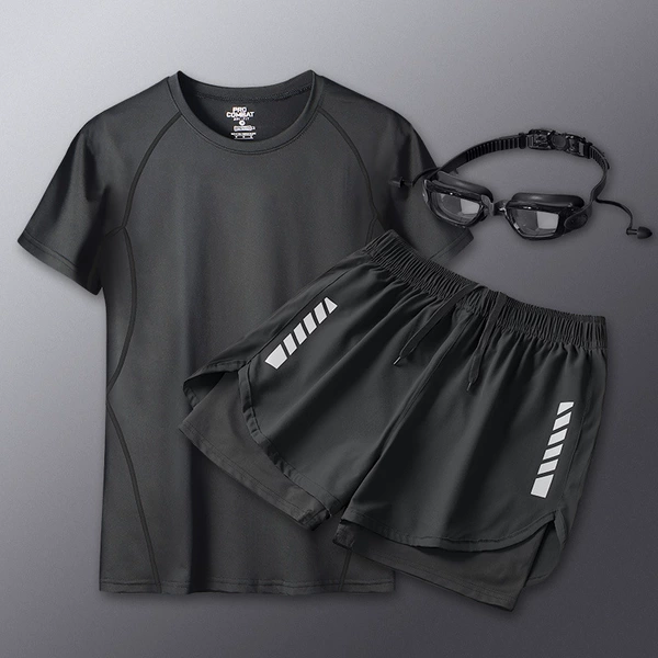Set, swimwear, waterproof trousers, 3 piece set