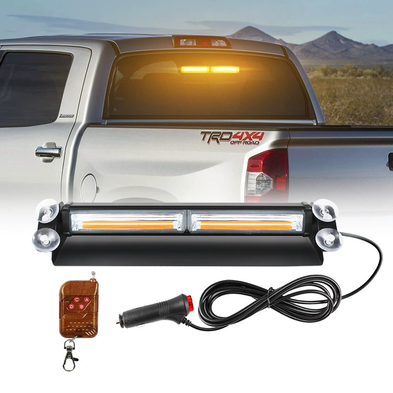 Фабрика прямых продаж COB лопатный свет светодиодный беспроводной пульт дистанционного управления автомобильный свет со стробоскопа присоска передняя стеклянная сигнальная лампа