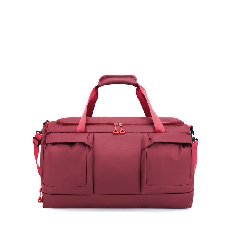 Bolso de viaje de viaje transfronterizo de corta distancia, separación en seco y húmedo, bolso de hombro portátil de gran capacidad, bolso de gimnasia de natación cruzada