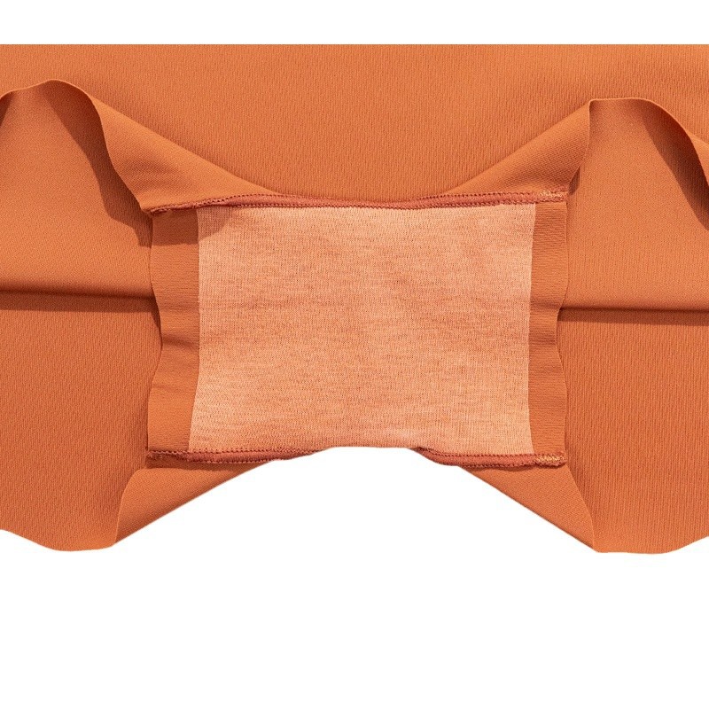 Amazonas hielo sin marca pantalones de seguridad de mujer una pieza de encaje ondulado transpirable Europa y América de cintura media pierna interior mujer