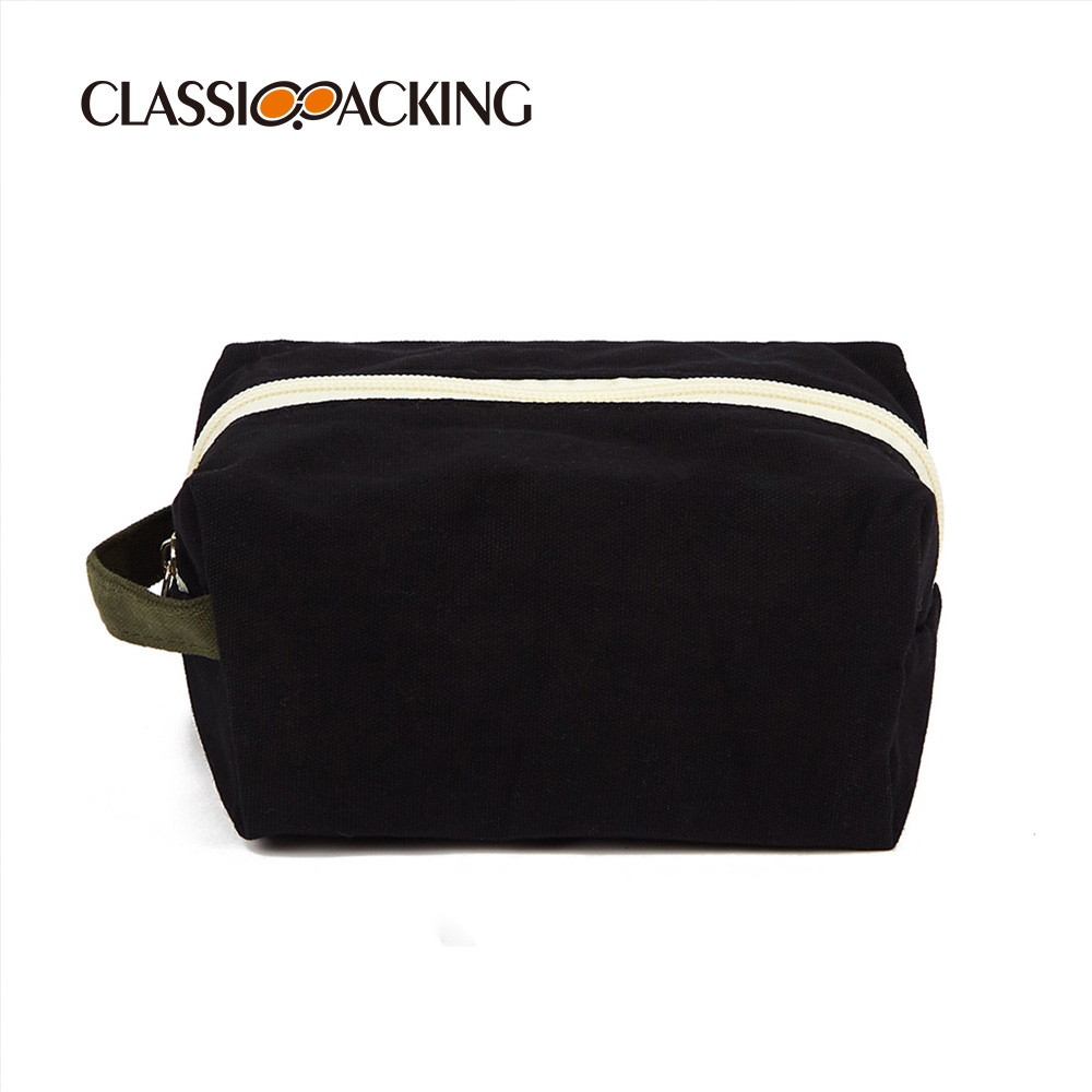 Moderno simple ins estilo bolsa de cosméticos estilo japonés y coreano Morandi color piel cuidado producto bolsa de almacenamiento portátil bolsa de lona