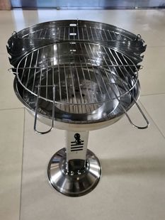 Cross-border Stainless Steel BBQ Grill Commercial Outdoor Barbecue Fish Grill Grill Column Charcoal Grill Grill Grill Grill