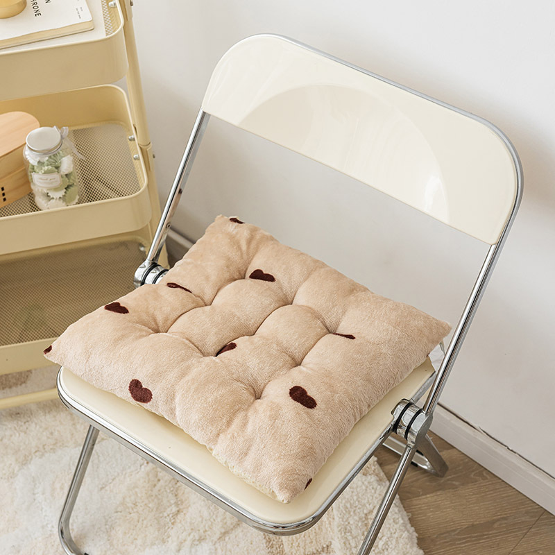 Anti-slip bottom-milk velvet [coffee color peach heart]