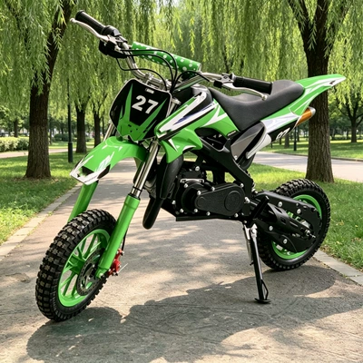 49Cc Two-Stroke Children's Mini High-Performance Two-Wheeled Off-Road Mountain Motorcycle Manufacturer's Supply for Cross-Border E-Commerce