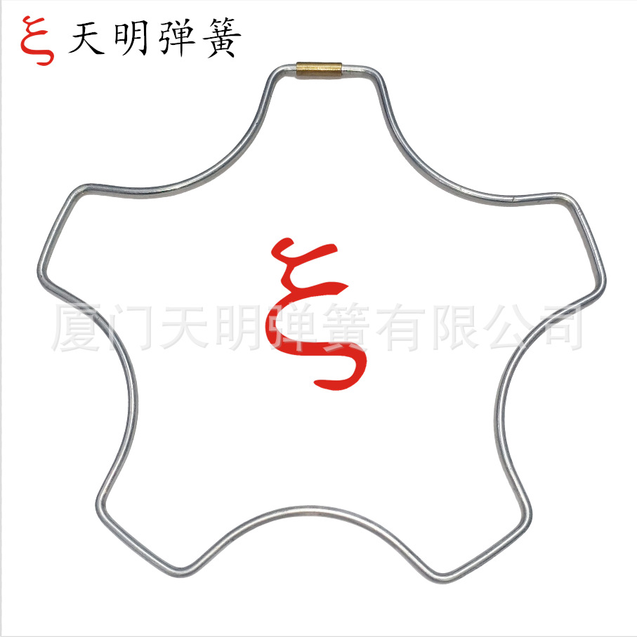 不锈钢1.2MM轮毂弹簧  卡圈弹簧 不锈钢304卡簧 圈簧汽车