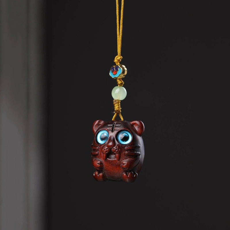 Креативная цепочка на день рождения, розовое дерево, подвеска в виде мобильного телефона, брелок для мужчин и женщин
