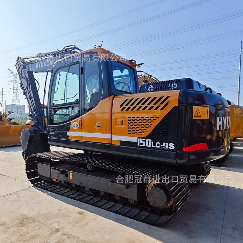 Sudáfrica a largo plazo comercio exterior moderno 150LC excavadora de orugas excavadora de madera de jade tamaño completo