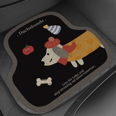 Soil Foot Mat, Avtomobil döşəmə paspasları - hanhan-dora-front-pad-vertical-version-6245cm
