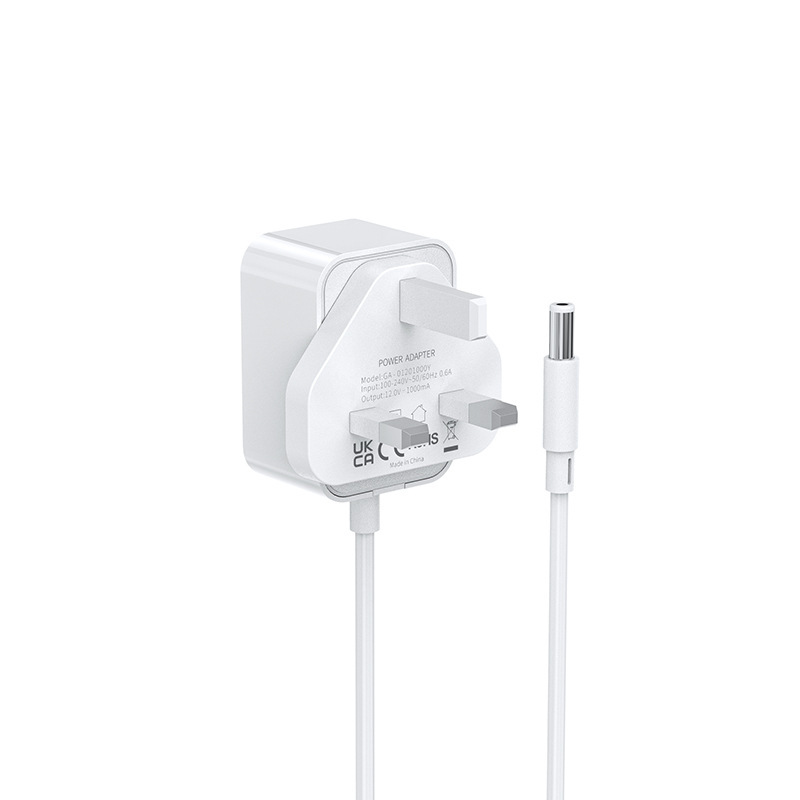 英规12v1a电源アダプタukca认证5v2aアダプタ5v1a香港通用ホワイト电源|undefined