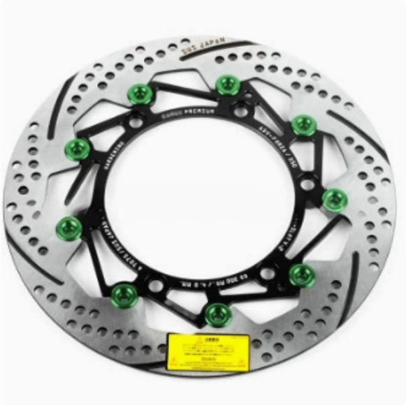 Suitable for Honda Forza350/Adv350 Motorcycle Accessories Front Wheel Modification 300mm Brake Disc Round Brake Disc