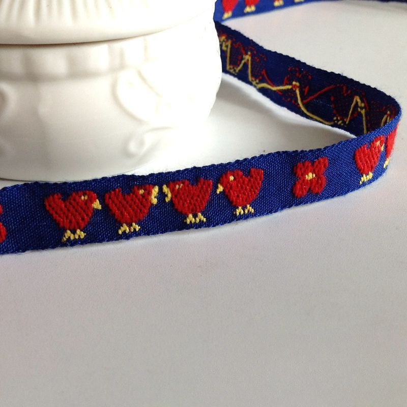 Accesorios hechos a mano cinta zakka algodón lindo dibujos animados bordado de frutas encaje tela tela tocado ropa de bebé