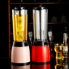 2.5L ビールガン クールな発光ビールガン クリエイティブビールマシン バー KTV 生ビール樽 ドリンク コーラ樽
