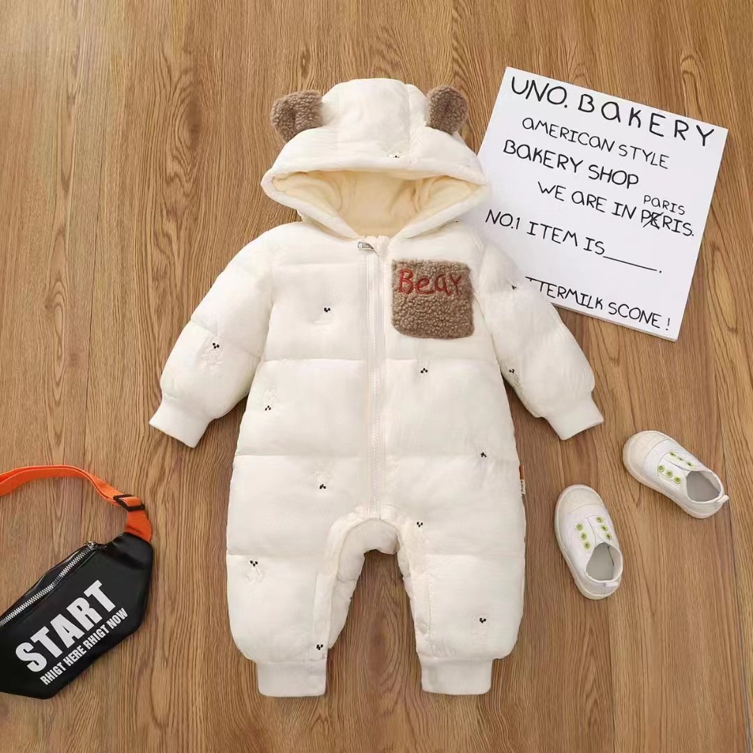 Nuevo algodón para niños ropa de escalada para bebés, niños, mujeres, bebés con camiseta de terciero gruesa y cálida comercio exterior transfronterizo