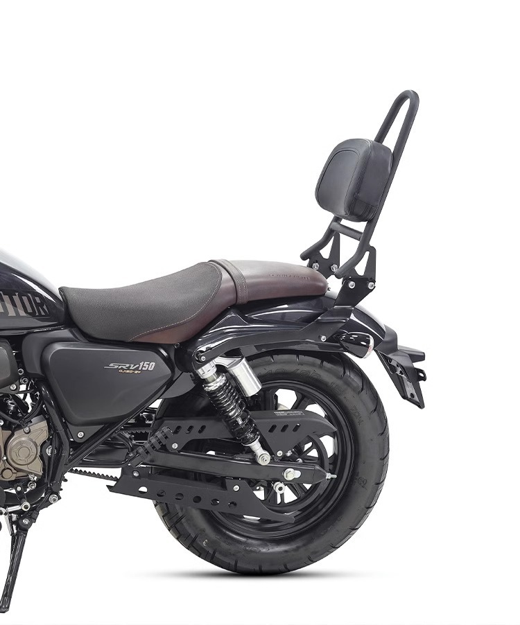 Muscle car Wolf is suitable for Qianjiang flash 150 backrest modification tail shelf tail rear tail frame curved bow back-to-back