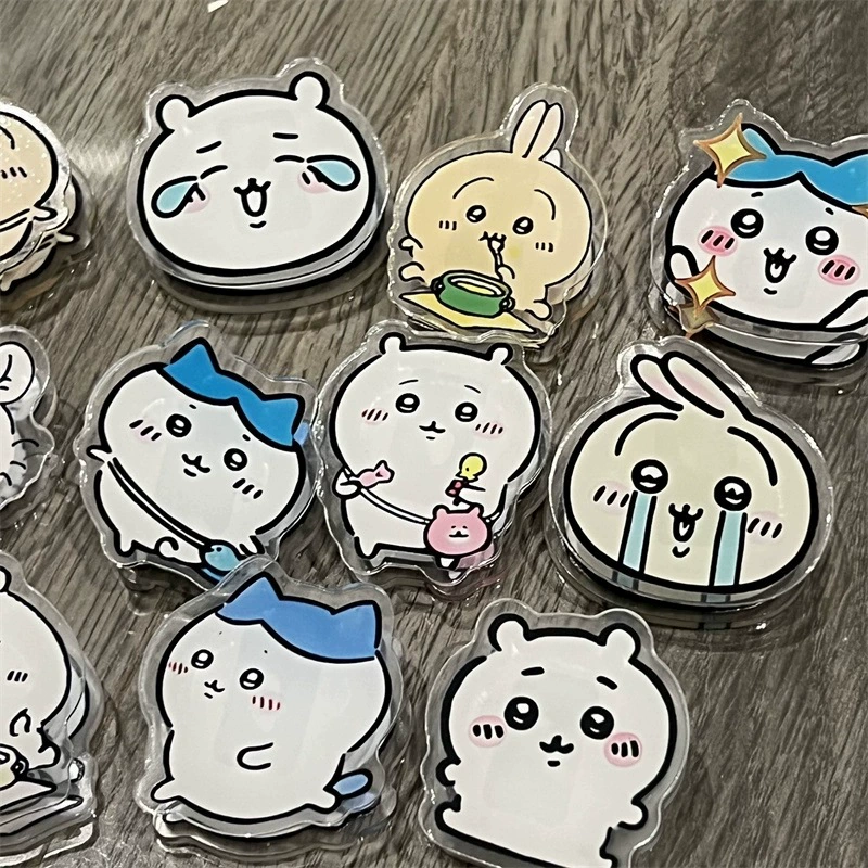 Jikawa PP зажим милый акрилово-прозрачный двухсторонний клип in Fengyin Girl Heyoud с высоким лицом