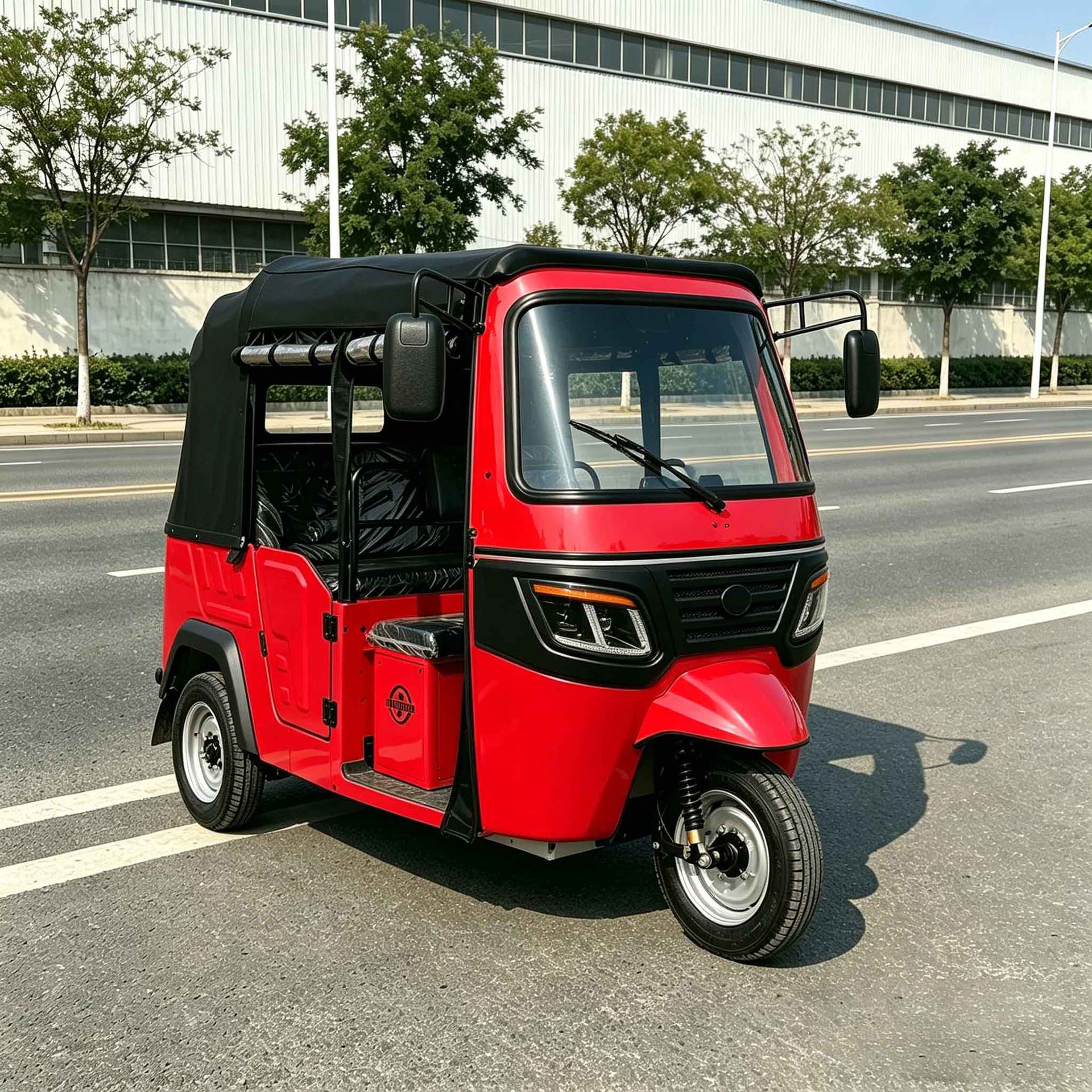 New Model of Passenger Tricycle for Export, Tuktuk for Southeast Asia and India, Quality Taxi for Passenger Transport
