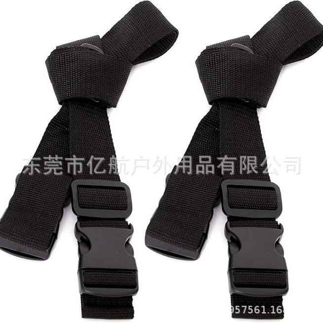 跨境小推车行李捆绑带可调节扣带可折叠户外实用小货车行李固定带