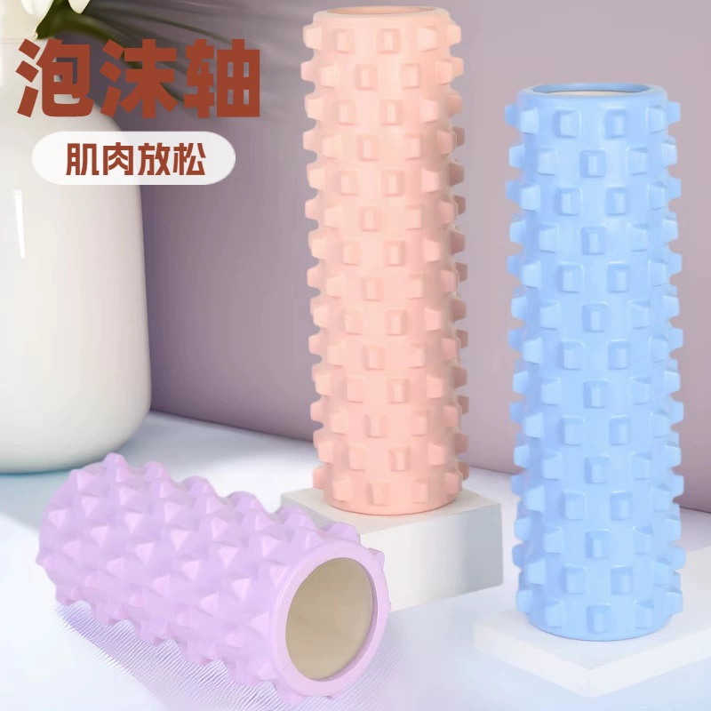 Eva полый пилатес йога столб фитнес мышцы расслабления пены оси ножки растяжение ролик массаж булава