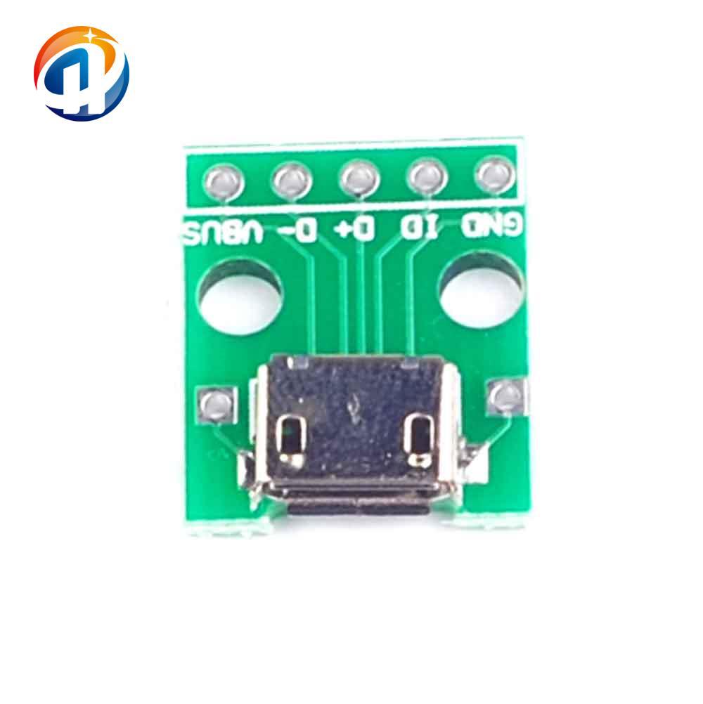 A84 MCU-micro USB转接板 接口座 电源转接口 面包板 5V电源模块