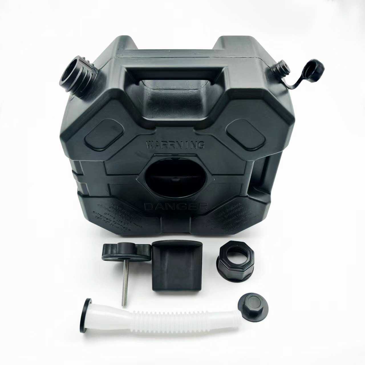 Portable Plastic Thickeneded Explosion-Proof Gasoline 5L Oil Barrel Car Motorcycle Spare Fuel Tank Off-Road Self-Driving Equipment Modification