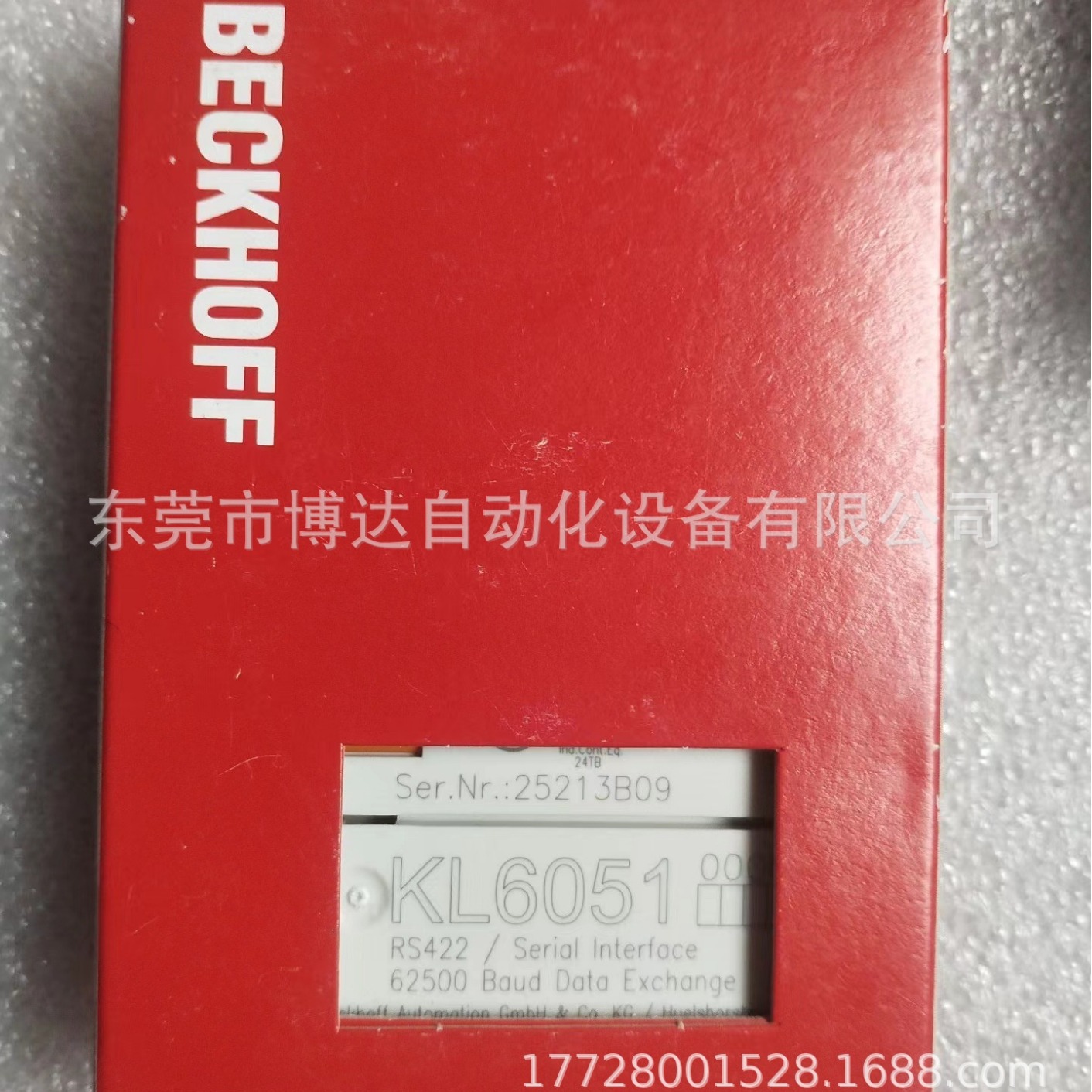 倍福BECKHOFF模块KL6051 KL6041 KL6211 KL6224 KL6021包邮议价
