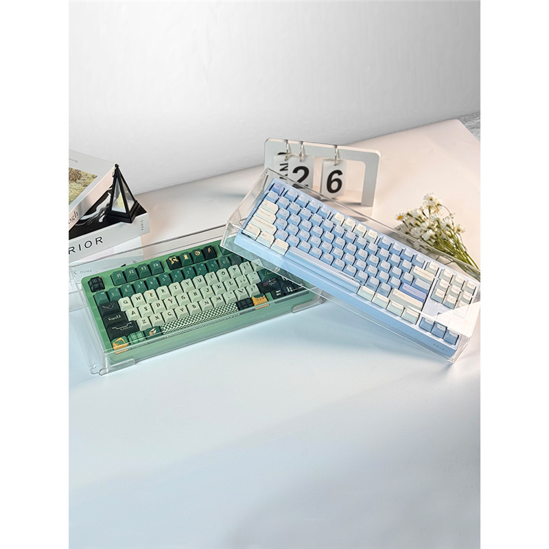 アクリルのキーボードのブラケットのデスクトップのキーボードのスタンドのコンピュータの腕の肘は事務室のコンピュータのデスクトップを支えて神器をタイプします。|undefined