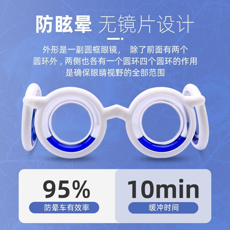 Car Anti-Motion Sickness Glasses Gadget to Prevent Vomiting for Children and Adults, Anti-Boat Sickness, 3D Anti-Dizziness Device, Car Stickers, Car-Specific Car Anti-Motion Sickness Glasses Gadget to Prevent Vomiting for Children and Adults, Anti-Boat Sickness, 3D Anti-Dizziness Device, Car Stickers, Car-Specific