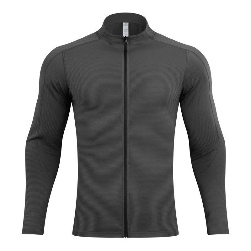 Moda deportiva chaqueta de punto entrenamiento ciclismo transpirable chaqueta de manga larga ropa de entrenador de baloncesto chaqueta de secado rápido
