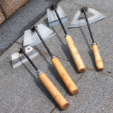 Прополнение всех стальных домашних дуг мотыга, посадки овощи, копание инструментов для сцепления на почву, сельскохозяйственные цветы, пустое сердце маленькое мотыга