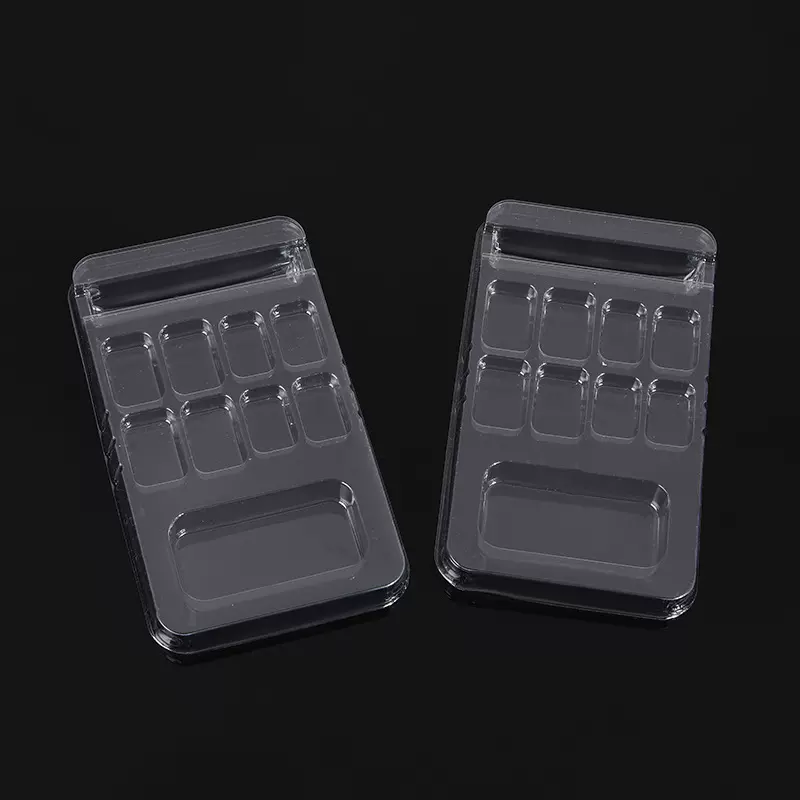 穿戴甲塑料包装内衬 甲片内衬  现货美甲吸塑托盘厂家直供