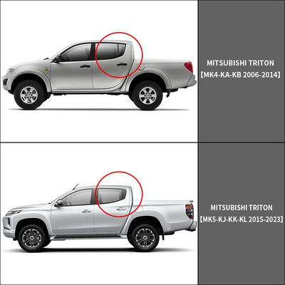 Mitsubishi Triton Window visor Rain shield