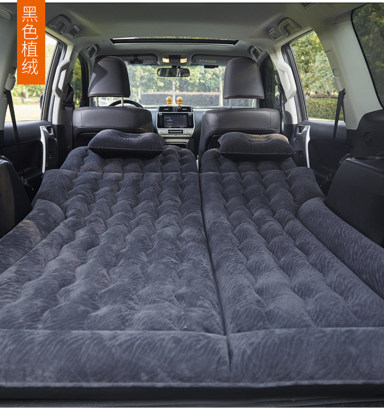 Car Inflatable Bed, Dual-Purpose for Cars, Suvs, and Off-Road Vehicles, Two-In-One Travel Bed, Interior Accessories, High Load-Bearing Capacity