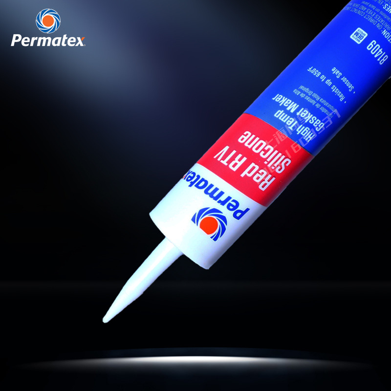 美国泰扬permatex81409耐高温硅制垫片胶26C发动机高温平面密封剂