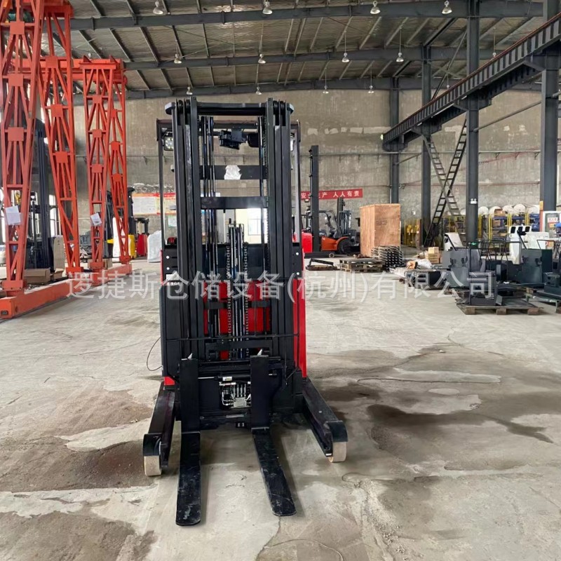 全电动侧站式堆高车2吨升高5m前移式叉车装卸车升降堆垛车
