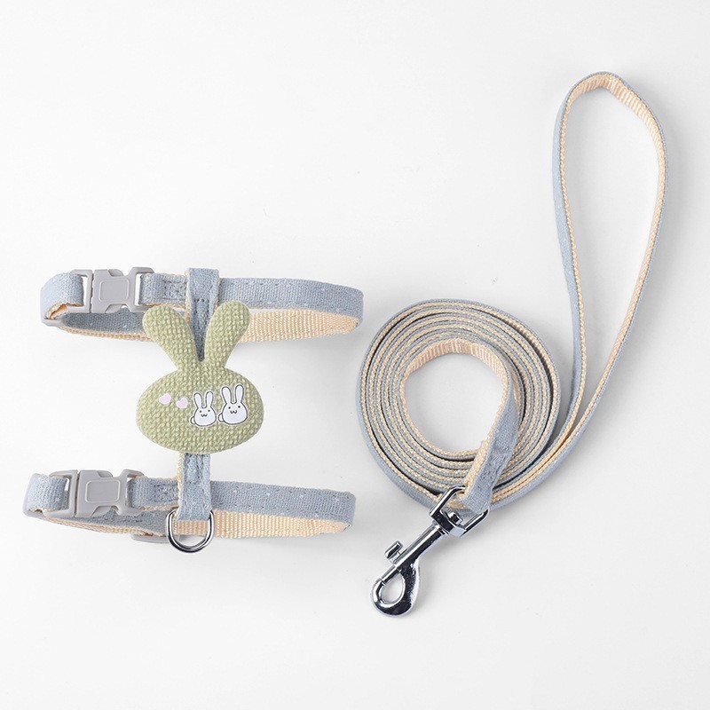 Kit de cuerda de tracción para gatos ajustable I-shaped cat chain correa de pecho para gatos para salir al por mayor artículos de mascotas especiales