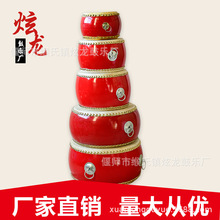 儿童玩具鼓牛皮鼓小鼓成人大鼓早教益智锣鼓敲打鼓幼儿园打击乐器