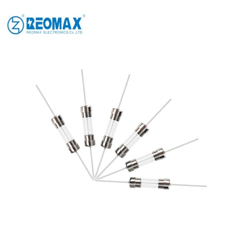 瑞迈5x20mm玻璃保险丝带引线SFC STC FBC TBC 200mA-20A 125V/250