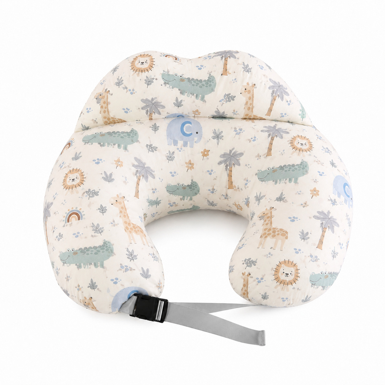Cross-Border Nursing Pillow, Cotton, Removable and Washable, Adjustable Belt Support for Mom and Baby, Maternity and Baby Products
