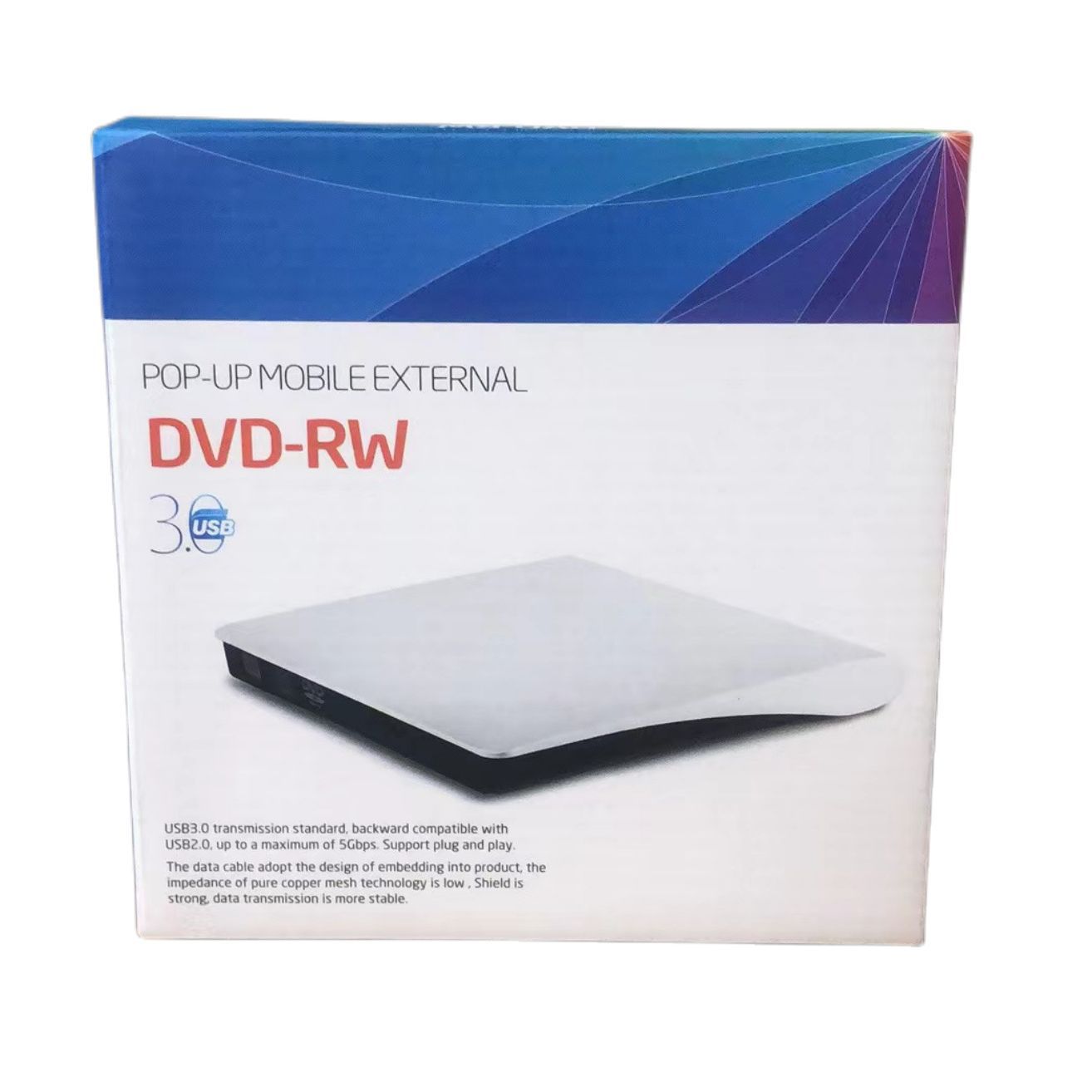 跨境电商笔记本台式机usb3.0光驱套件刻录机光驱盒移动壳高速刻录