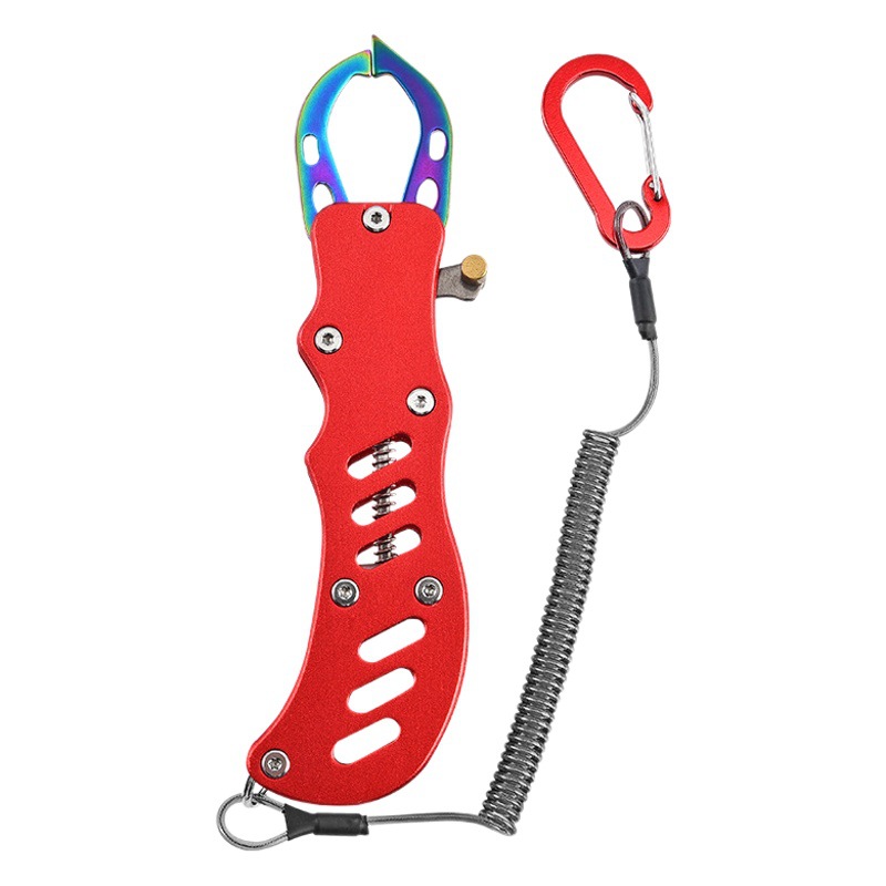 304 Color Titanium Fish Control Device Fishing Pliers Fish Gripper Mini Lure Fish Hook Outdoor Fishing Gear