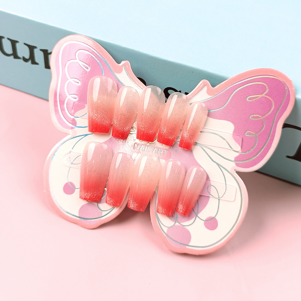 10 piezas de uñas para niños adolescentes, uñas para adolescentes lindas, uñas para niños de 12 - 18 años de edad