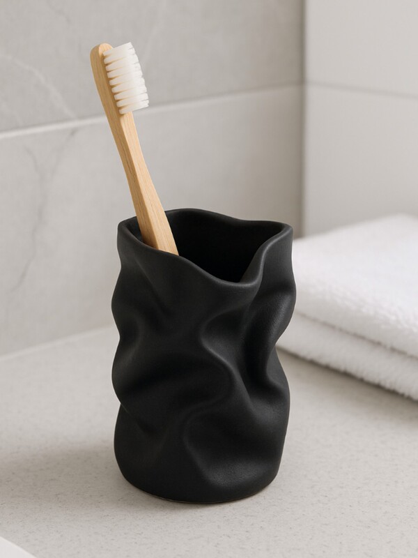 Cross-Border New Product Modern Asymmetrical Toothbrush and Toothpaste Holder Bathroom Decoration Bathroom Accessories Display Piece Cross-Border New Product Modern Asymmetrical Toothbrush and Toothpaste Holder Bathroom Decoration Bathroom Accessories Display Piece