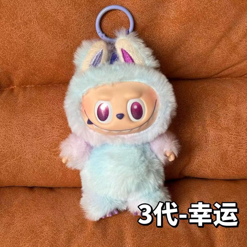 labubu拉布布心动马卡龙盲盒坐坐公仔毛绒真版派对搪胶潮玩批发|undefined