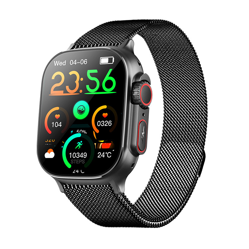 F500 医療グレード ECG スマートウォッチ 4G カードウォッチ血糖血中酸素心拍数睡眠モニタリングスポーツブレスレット|undefined
